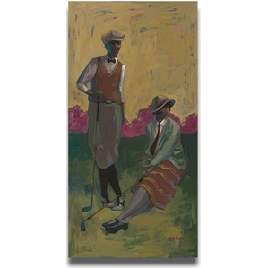 John Holyfield-Relaxing On The Green