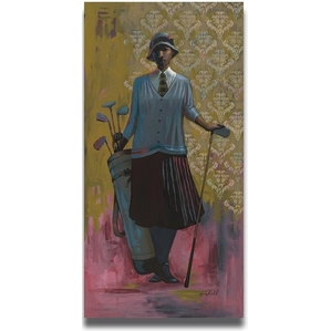 John Holyfield-Vintage Golfer (Female)