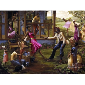 John Holyfield-Watch Out Now Lithograph Artist Proof