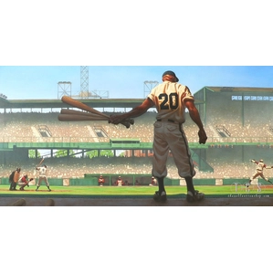 Kadir Nelson-Mighty Josh Canvas