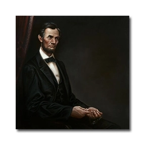Kadir Nelson-Abraham Lincoln Giclee On Canvas