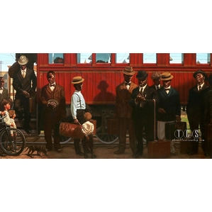 Kadir Nelson-Rube And The Giants Canvas