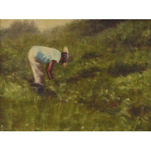 Alonzo Adams-Pickin'' Peas Original Oil