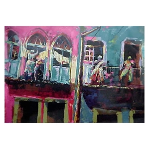 Paul Goodnight-Brazilian Heartprints Serigraph