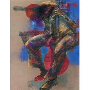 Paul Goodnight-Guitar Giclee