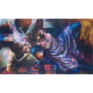 Paul Goodnight-X-Factor Giclee On Canvas