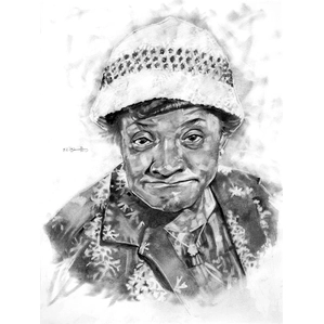 Robert Jackson-Momma Mabel Graphite Pencil on Paper