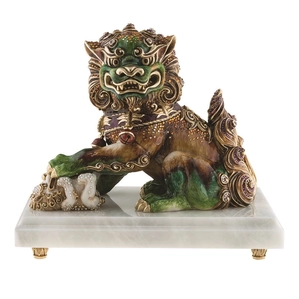 Jay Strongwater-Yin Foo Dog Figurine