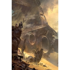 Stephan Martiniere-Tie Fighter Down
