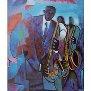 William Tolliver-Smokin Signed By Artist Serigraph Artist Proof