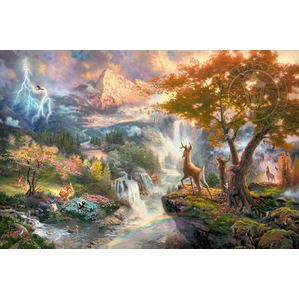 Thomas Kinkade Disney-Bambi's First Year