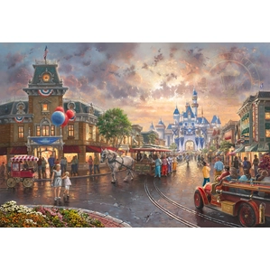 Thomas Kinkade Disney-Disneyland 60th Anniversary