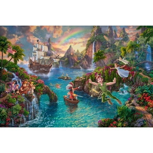 Thomas Kinkade Disney-Peter Pan's Neverland