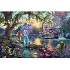 Thomas Kinkade Disney-The Princess and the Frog