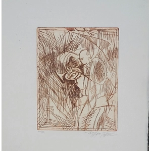 William Tolliver-Etching 14 Artist Signed