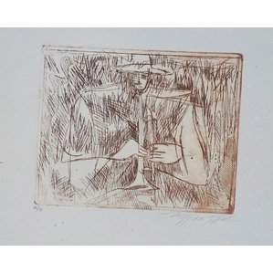 William Tolliver-Etching Artist Proof Artist Signed