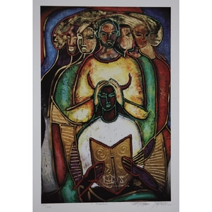 William Tolliver-Masked Artist Signed