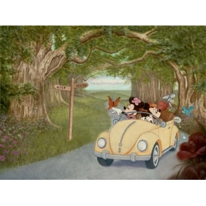 Mike Kupka-A Magical Journey Giclee