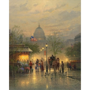 G Harvey-Dreams Of A Nation By G. Harvey Giclee On Canvas  Signed & Numbered