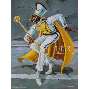 Ernie Barnes-The Drum Major Unsigned