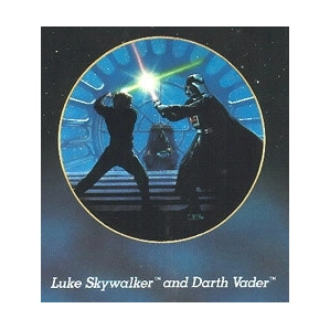 Thomas Blackshear-Star Wars Series - Luke And Darth Vader