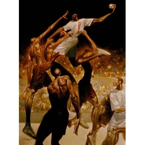 Kadir Nelson-The Anatomy Of Team Handball