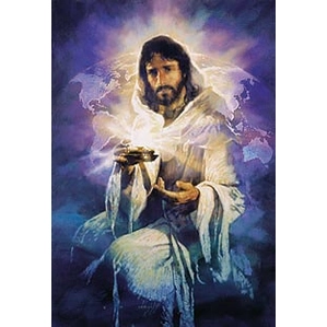 C. Michael Dudash-The Light Of The World Open Edition Framed