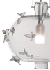 Lladro Lighting - Freeze Frame Birds Ceiling Lamp