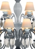 Lladro Lighting - Belle de Nuit 24 Lights Chandelier Black