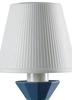 Lladro Lighting - Belle de Nuit Lithophane Lamps with Tears Green