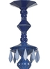 Lladro Lighting - Belle de Nuit 24 Lights Chandelier Blue