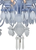 Lladro Lighting - Belle de Nuit 24 Lights Chandelier Blue