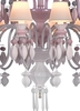 Lladro Lighting - Belle de Nuit 24 Lights Chandelier Pink