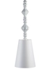 Lladro Lighting - Belle de Nuit Ceiling Lamp II White