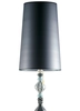 Lladro Lighting - Belle de Nuit Floor Lamp II Black