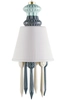 Lladro Lighting - Belle de Nuit Ceiling Lamp with Lithophane Black