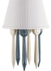 Lladro Lighting - Belle de Nuit Ceiling Lamp with Lithophane Black