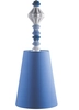 Lladro Lighting - Belle de Nuit Ceiling Lamp I Blue