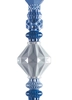 Lladro Lighting - Belle de Nuit Ceiling Lamp II Blue