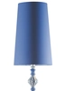 Lladro Lighting - Belle de Nuit Floor Lamp II Blue