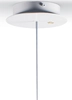 Lladro Lighting - Belle de Nuit Ceiling Lamp with Lithophane Blue