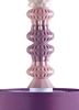 Lladro Lighting - Belle de Nuit Ceiling Lamp I Pink