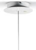 Lladro Lighting - Belle de Nuit Ceiling Lamp with Lithophane Pink