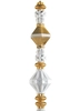 Lladro Lighting - Belle de Nuit Ceiling Lamp II Golden Luster