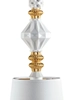 Lladro Lighting - Belle de Nuit Ceiling Lamp II Golden Luster