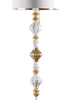 Lladro Lighting - Belle de Nuit Floor Lamp II Golden Luster
