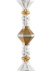 Lladro Lighting - Belle de Nuit Floor Lamp II Golden Luster