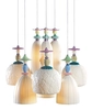 Lladro Lighting - Madermoiselle 9 Lights Seaside Dreams Chandelier
