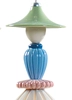Lladro Lighting - Mademoiselle Round Canopy 3 Lights Sharing Secrets Ceiling Lamp