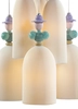Lladro Lighting - Mademoiselle 6 Lights Gathering in The Lawn Ceiling Lamp